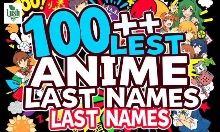 100+Coolest Anime Last Names