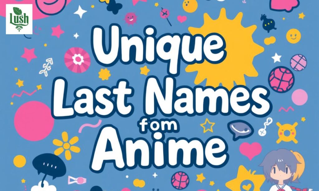 Unique Last Names from Anime